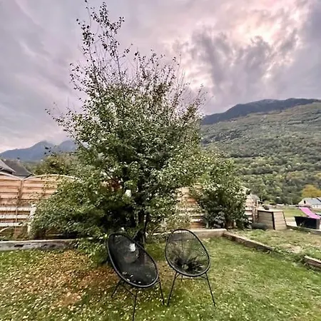 Bel Appartement Dans Residence Cheminee /Jardin Luz-Saint-Sauveur Buitenkant foto